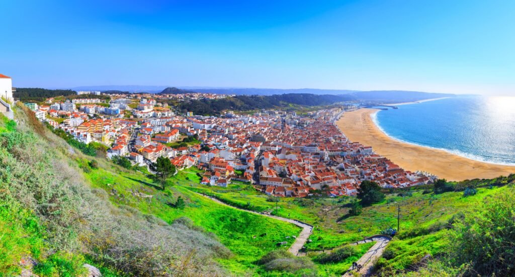 Wonderful,Romantic,Afternoon,Panoramic,Landscape,Coastline,Of,Atlantic,Ocean.,View